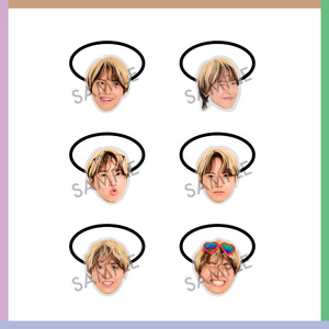 【寶珠山駿 2nd ファンミーティング「じゅやパ」】ランダムアクリルヘアゴム6種 ※受注生産商品