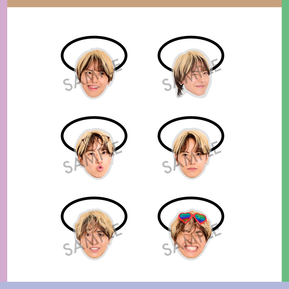 【寶珠山駿 2nd ファンミーティング「じゅやパ」】ランダムアクリルヘアゴム6種 ※受注生産商品