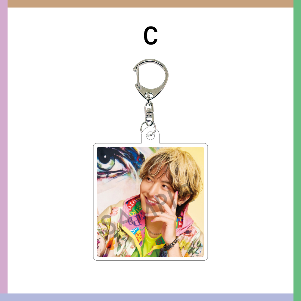 【寶珠山駿 2nd ファンミーティング「じゅやパ」】アクリルキーホルダーC